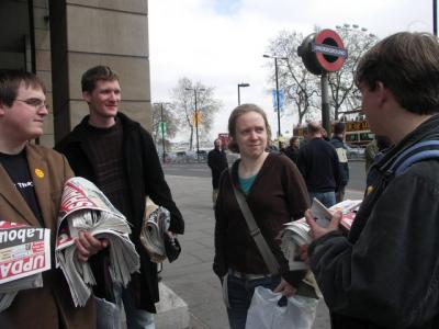 Ready to deliver newspapers