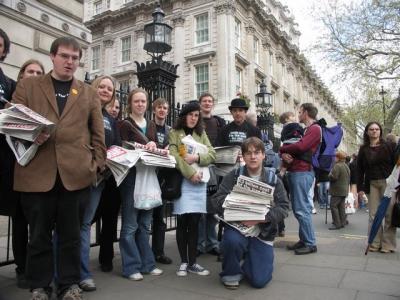 At Downing Street